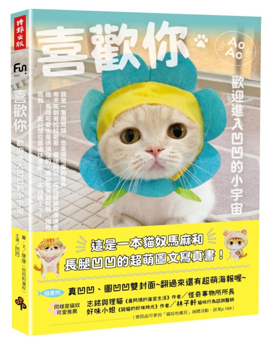 喜歡你--歡迎進入凹凹的小宇宙（隨書附真凹凹、圖凹凹雙面書衣海報）